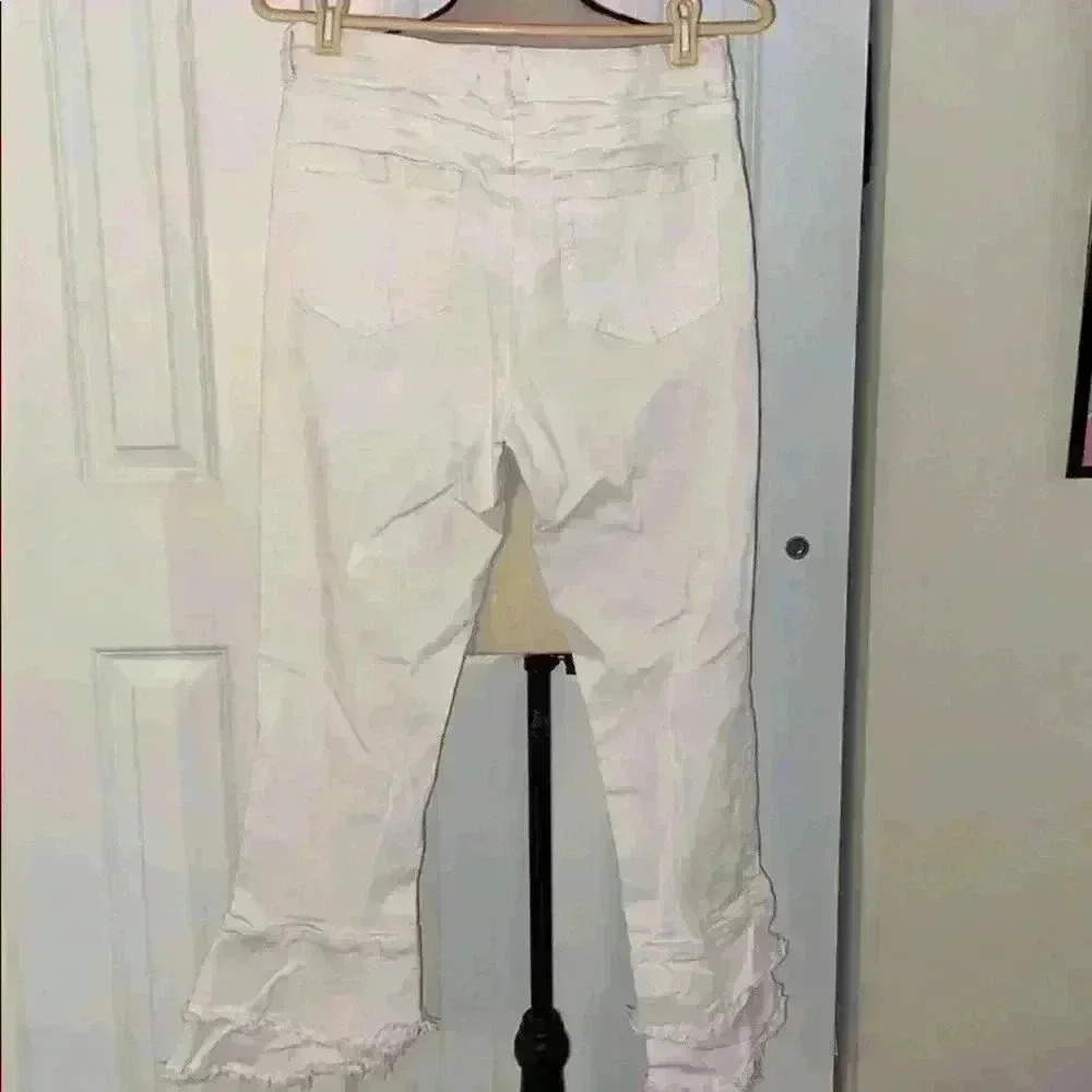 1 state white flared skinny jean - Picture 3 of 3